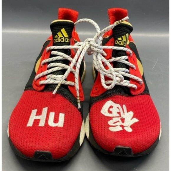 (Used Once) Adidas Pharrell Solar HU Glide ST Chinese New Year Men's size 9.5 - Picture 4 of 10